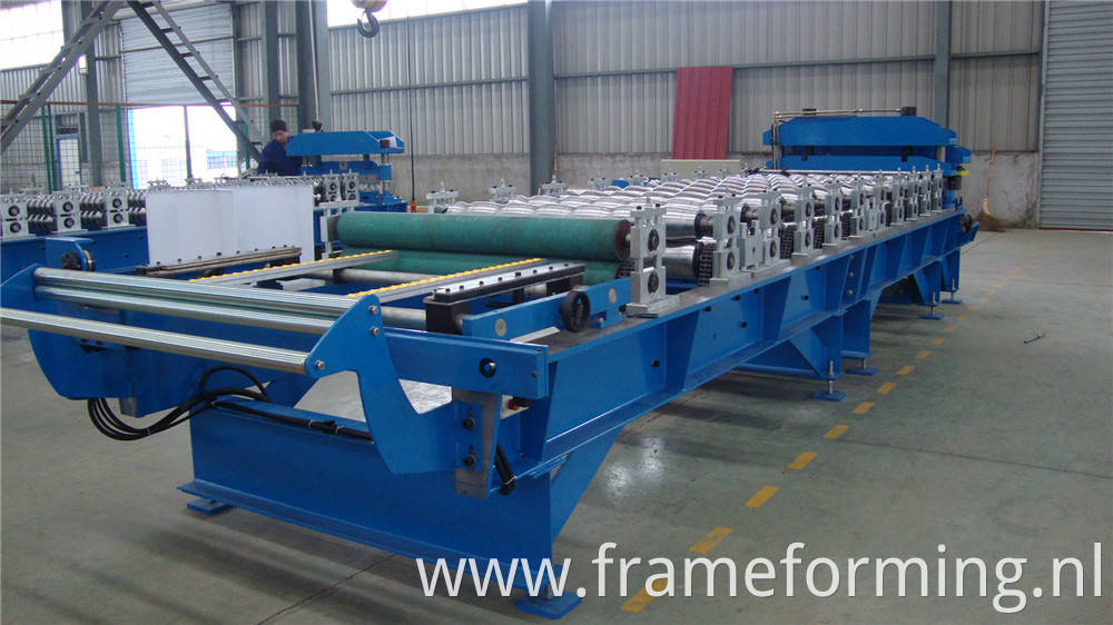 950 Aluminium Step Tile Roofing Sheet Corrugation Machine